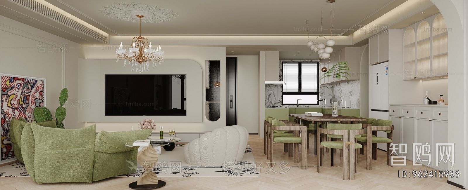 French Style A Living Room