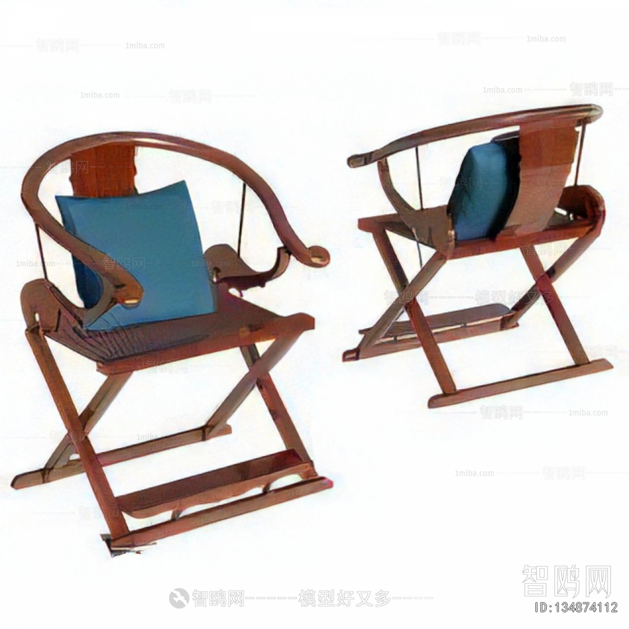New Chinese Style Lounge Chair
