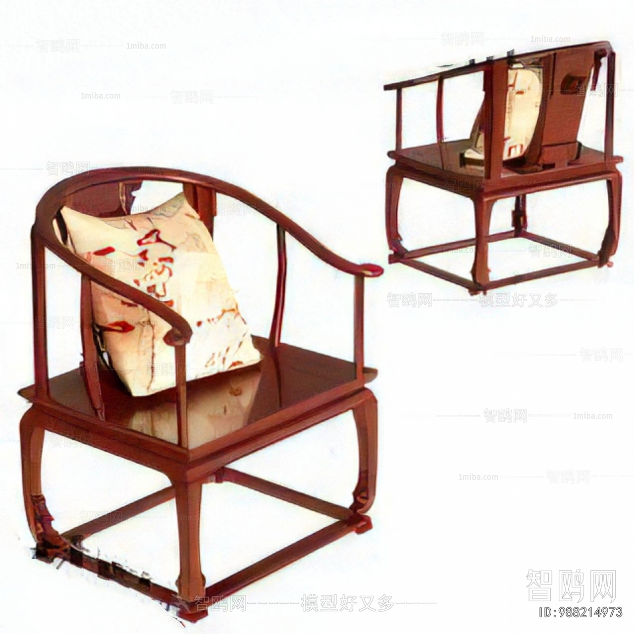 New Chinese Style Lounge Chair