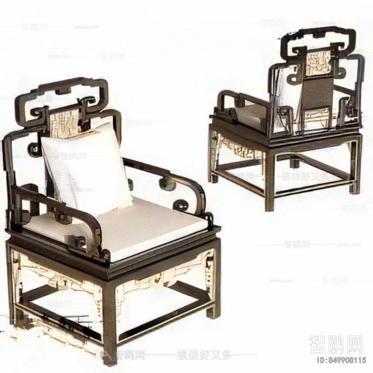 Chinese Style Lounge Chair