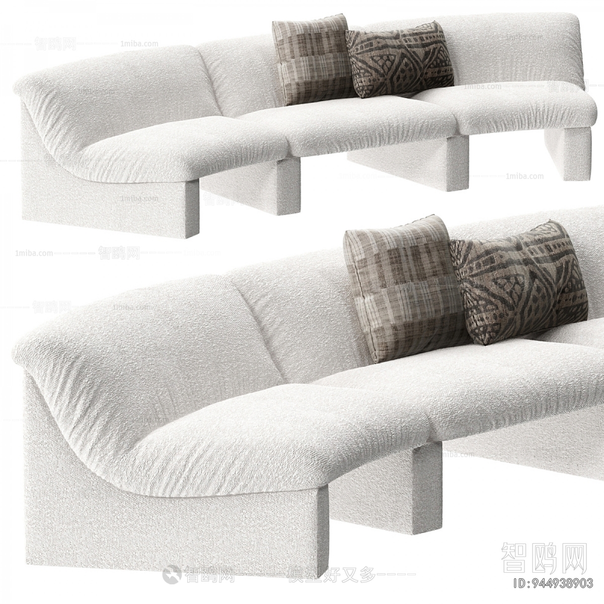 Modern Three-seat Sofa