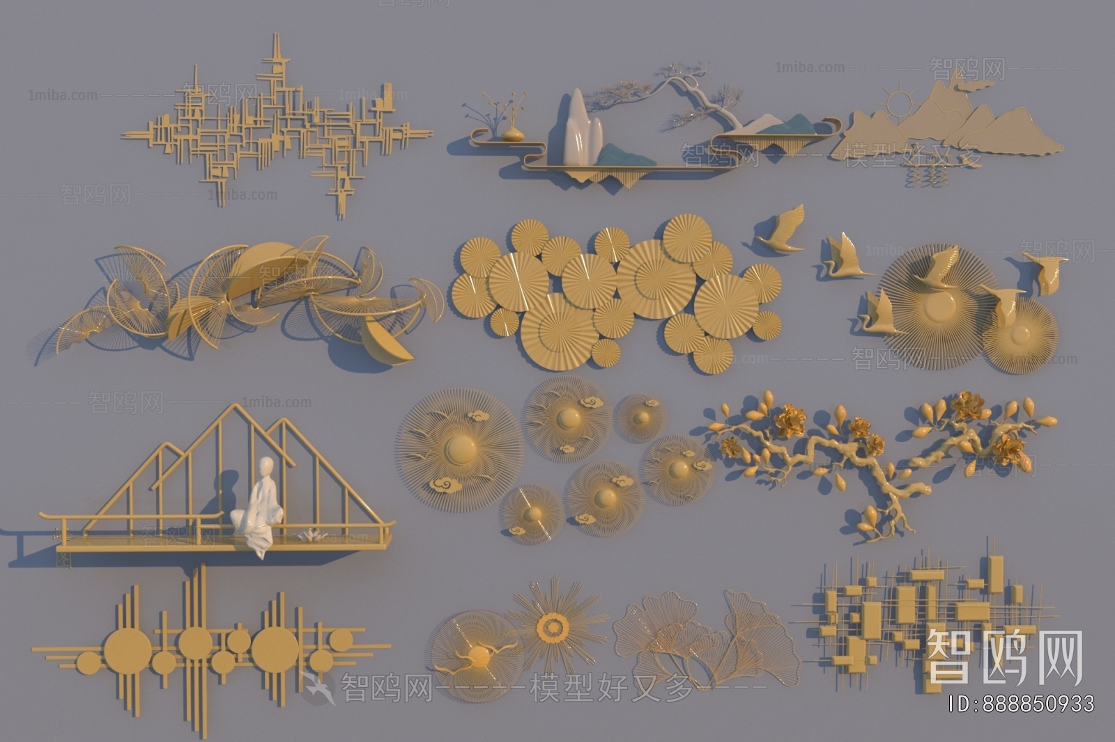 New Chinese Style Wall Decoration