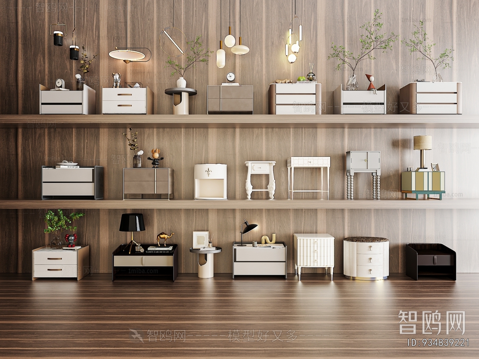 Modern Bedside Cupboard