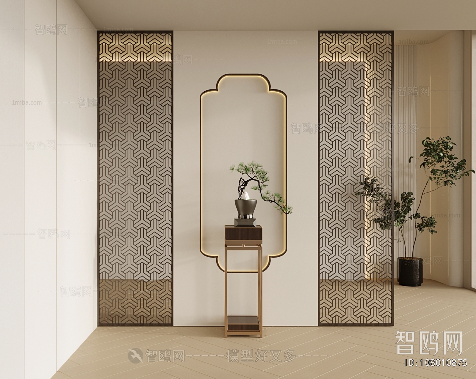 New Chinese Style Hallway