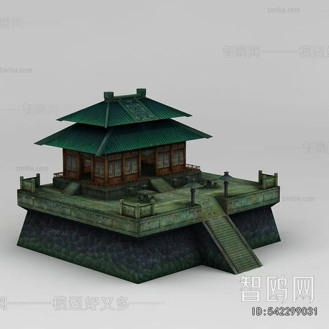 Chinese Style Ancient Architectural Buildings