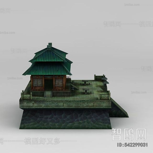 Chinese Style Ancient Architectural Buildings