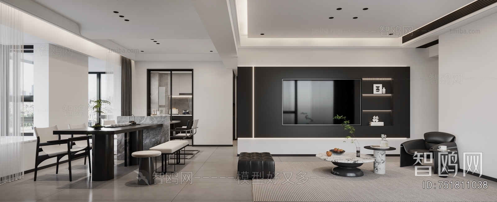 Modern A Living Room