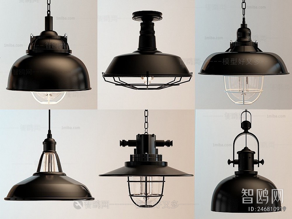 Industrial Style Droplight