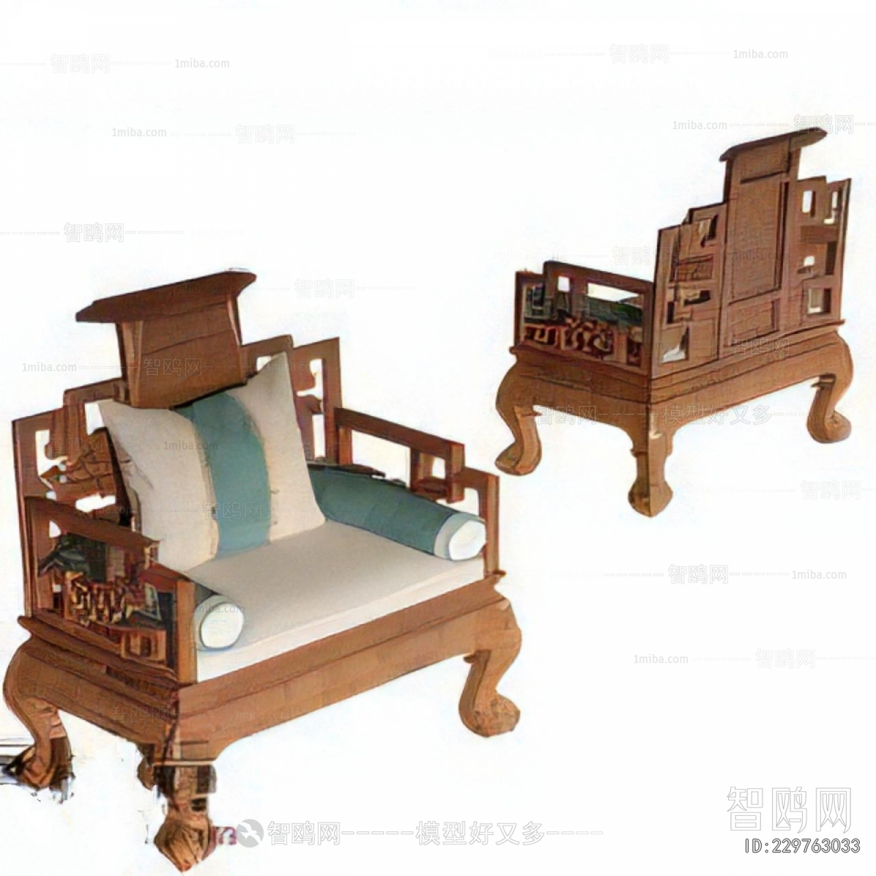 Chinese Style Lounge Chair