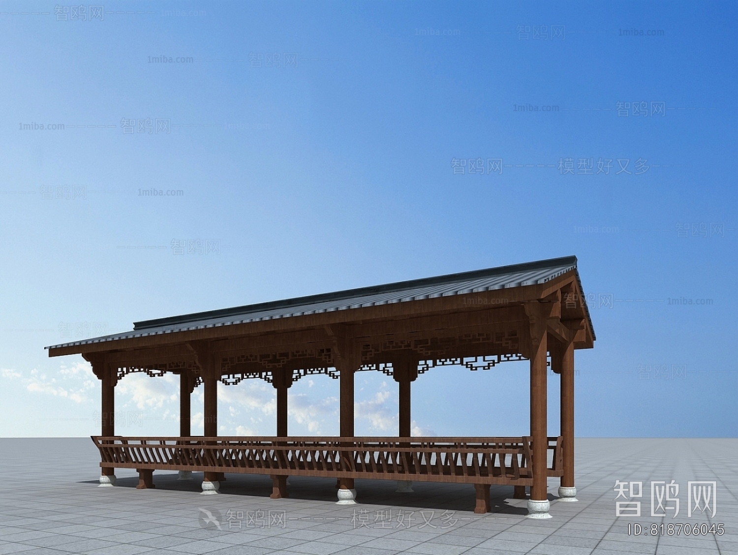 Chinese Style Gallery Frame