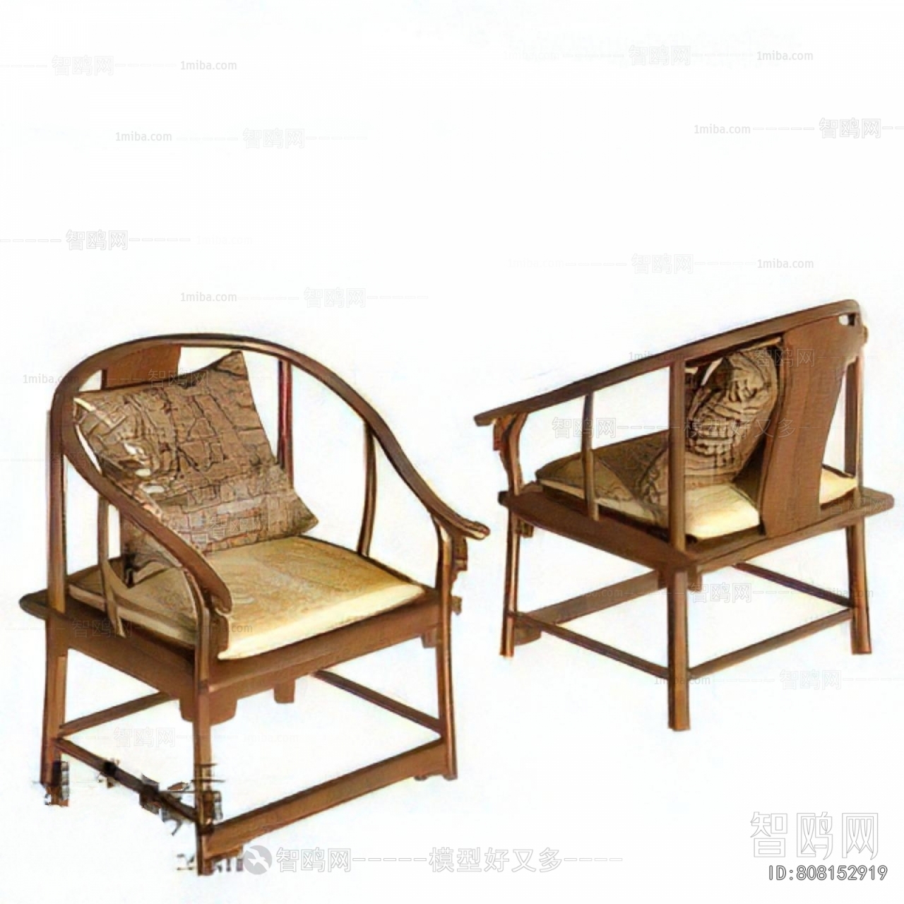 New Chinese Style Lounge Chair