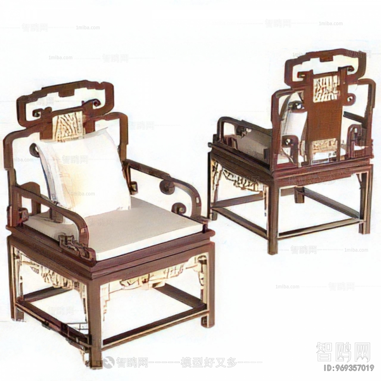 Chinese Style Lounge Chair