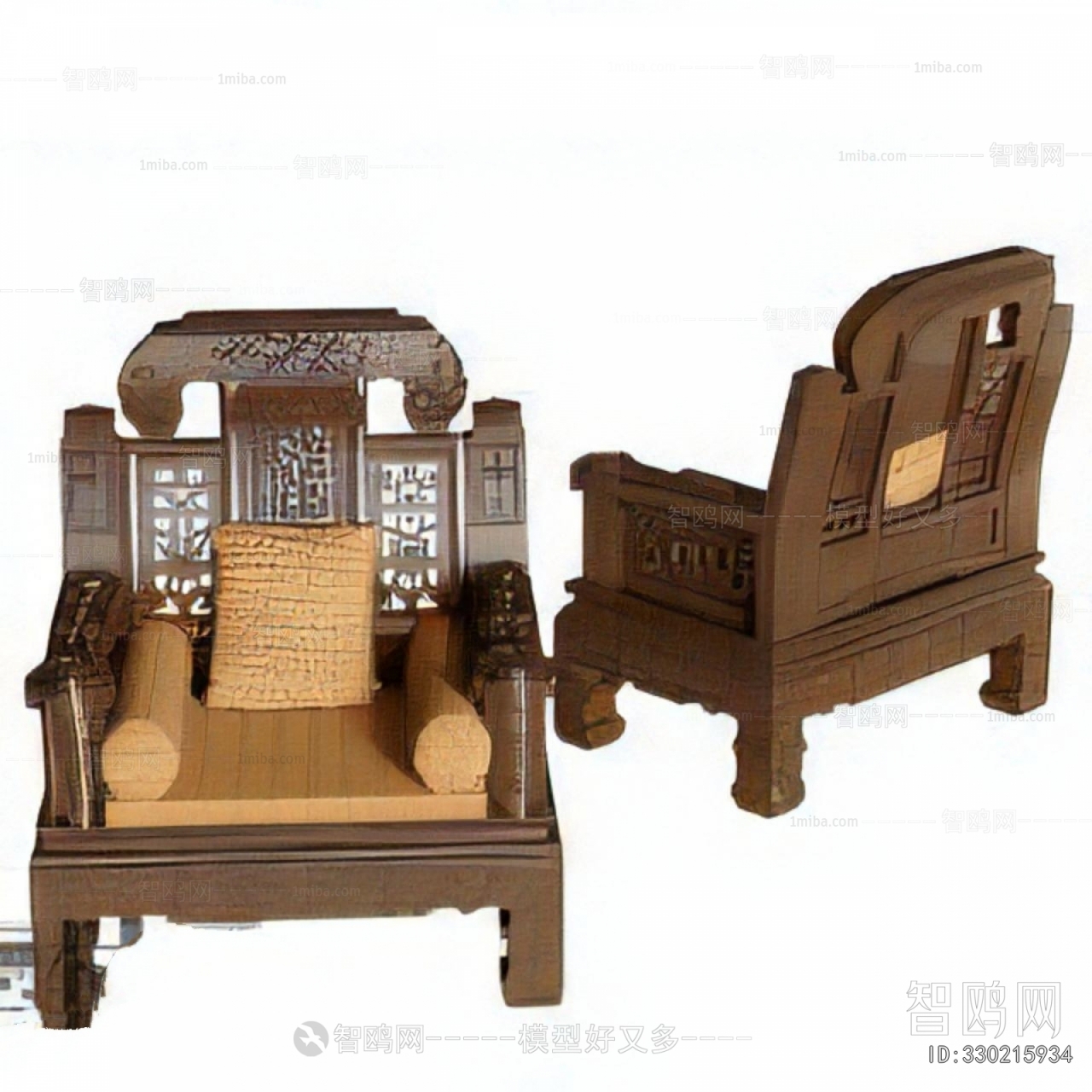 Chinese Style Lounge Chair
