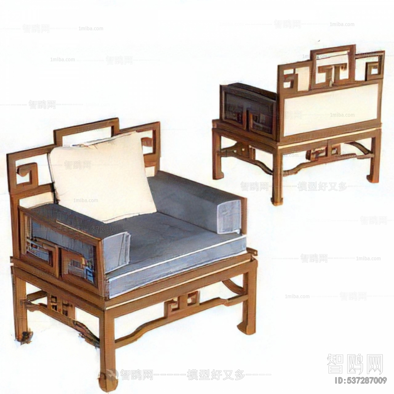 Chinese Style Lounge Chair