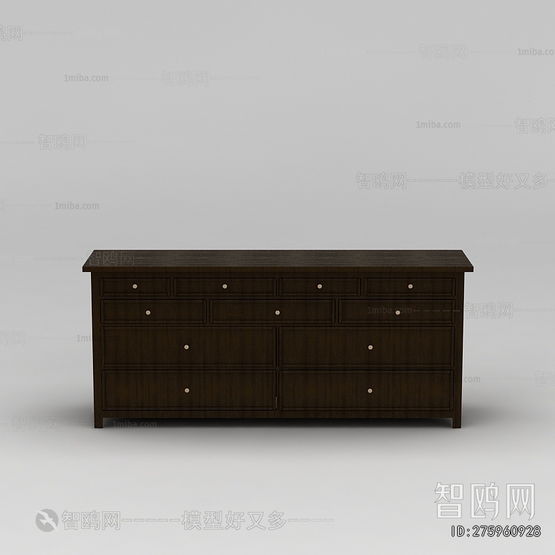 New Chinese Style Side Cabinet