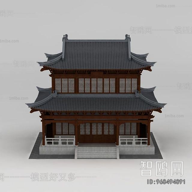 Chinese Style Ancient Architectural Buildings