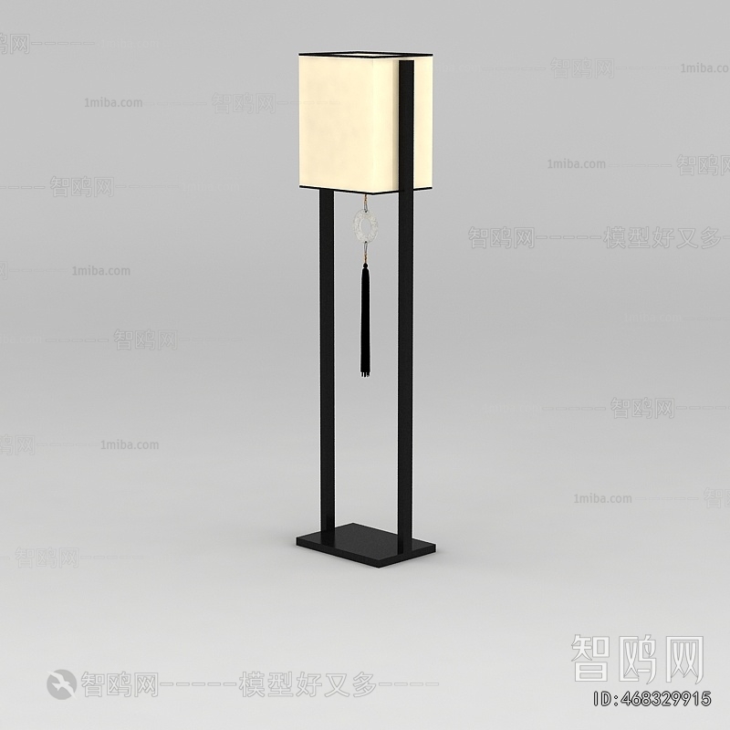 New Chinese Style Floor Lamp