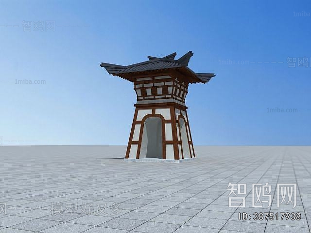 Chinese Style Ancient Architectural Buildings