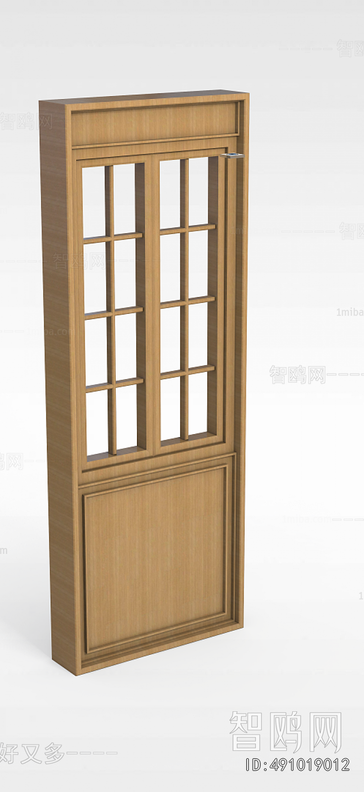 Modern Solid Wood Door