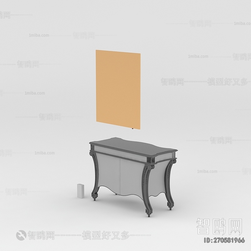 European Style Side Cabinet