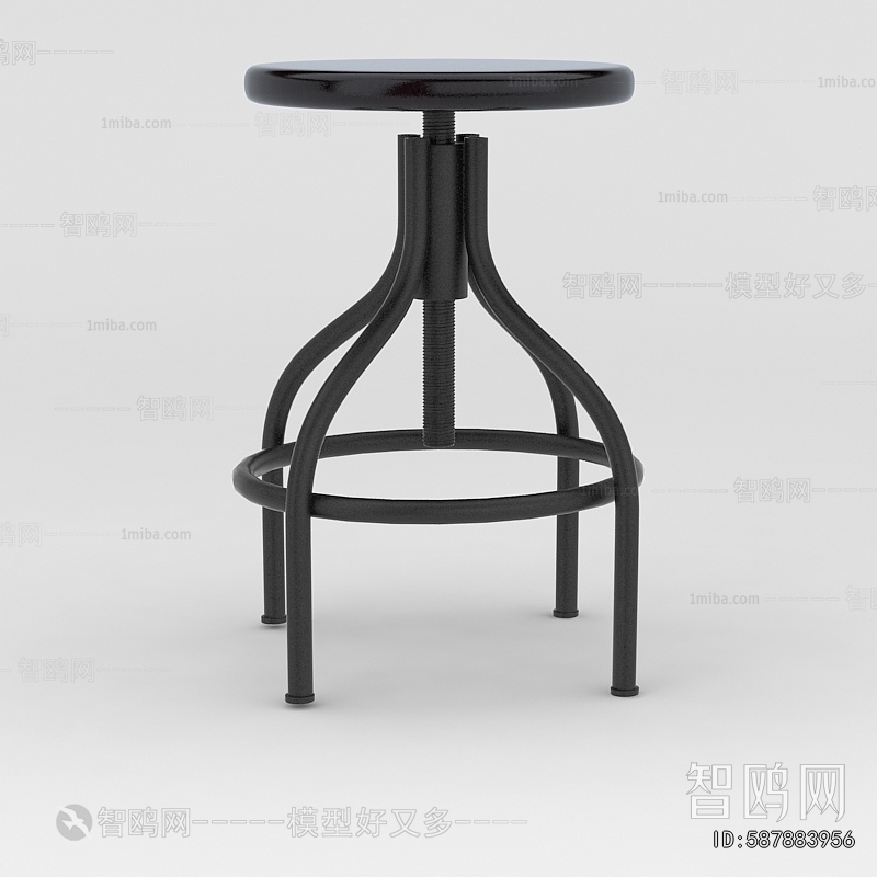 Industrial Style Stool