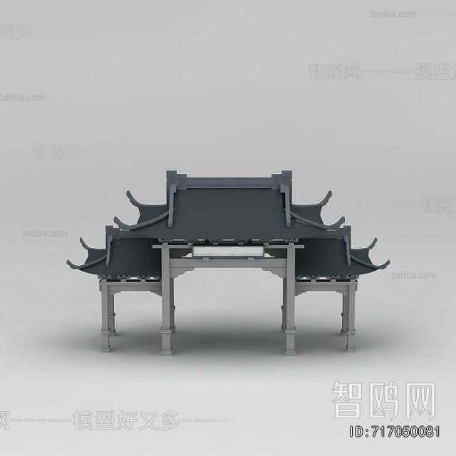 Chinese Style Ancient Architectural Buildings