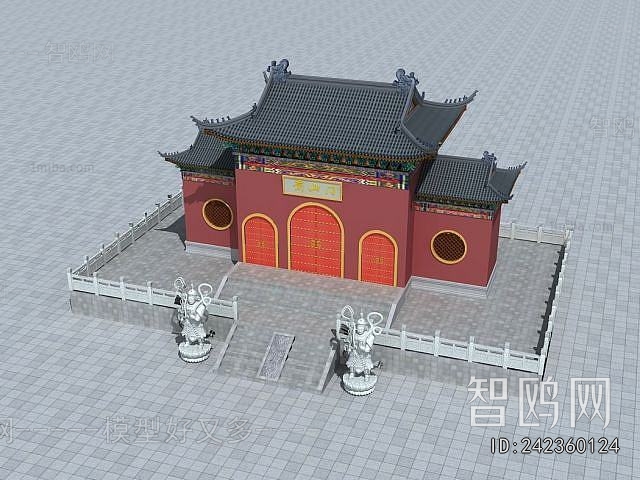 New Chinese Style Religious Architecture