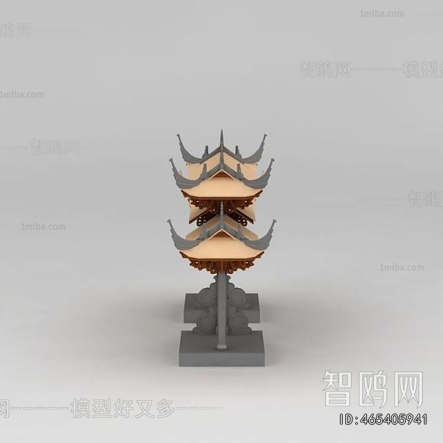 Chinese Style Ancient Architectural Buildings