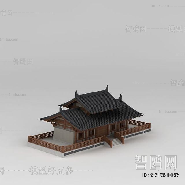 Chinese Style Ancient Architectural Buildings