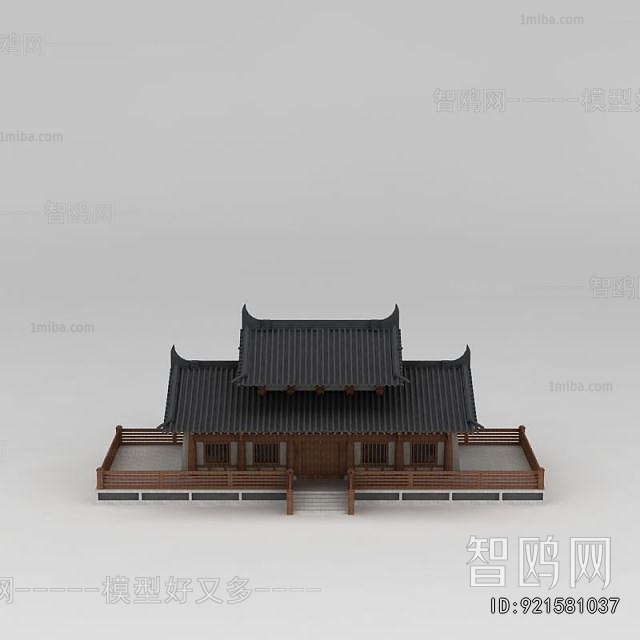 Chinese Style Ancient Architectural Buildings