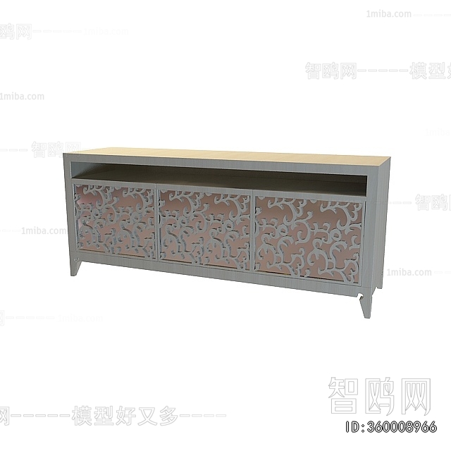 European Style Side Cabinet