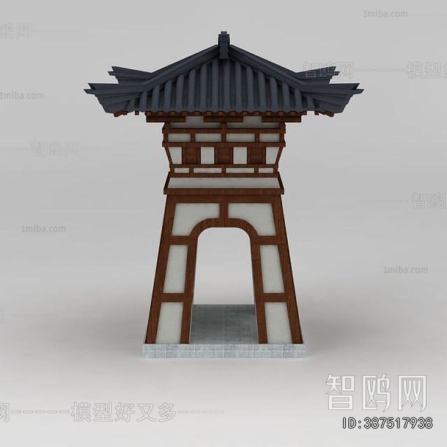 Chinese Style Ancient Architectural Buildings
