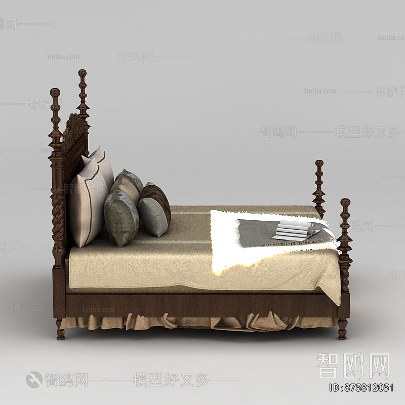 American Style Double Bed