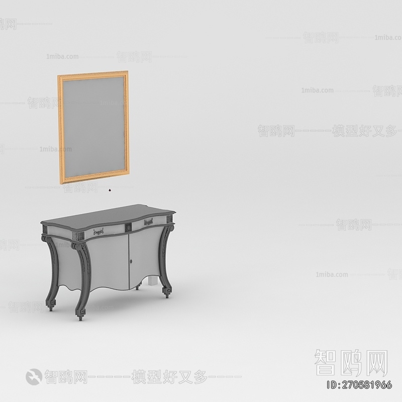 European Style Side Cabinet