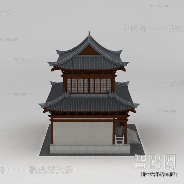 Chinese Style Ancient Architectural Buildings
