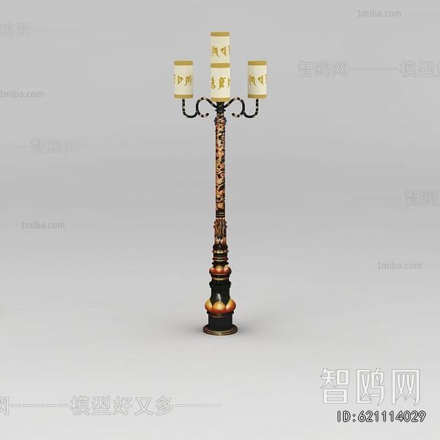New Chinese Style Outdoor Light