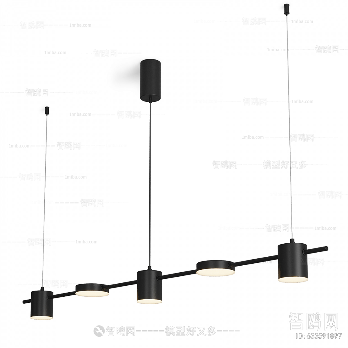 Modern Long Chandelier