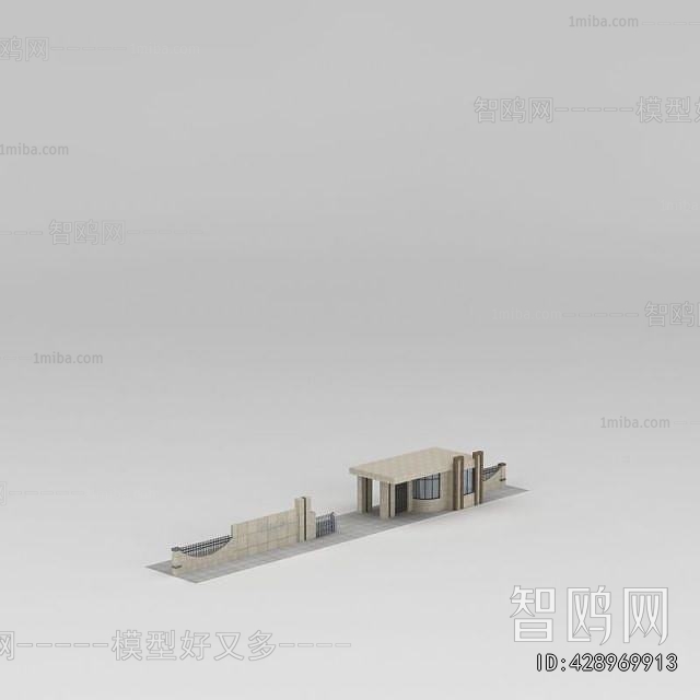 Modern Security Booth