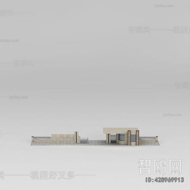 Modern Security Booth