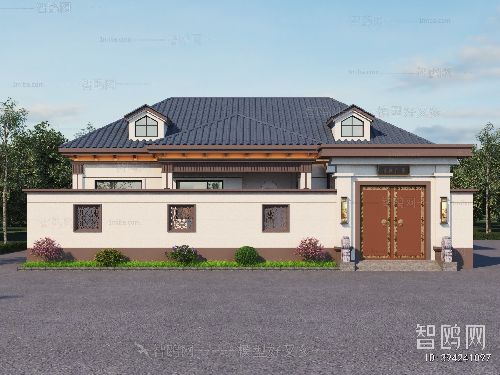 New Chinese Style Detached Villa
