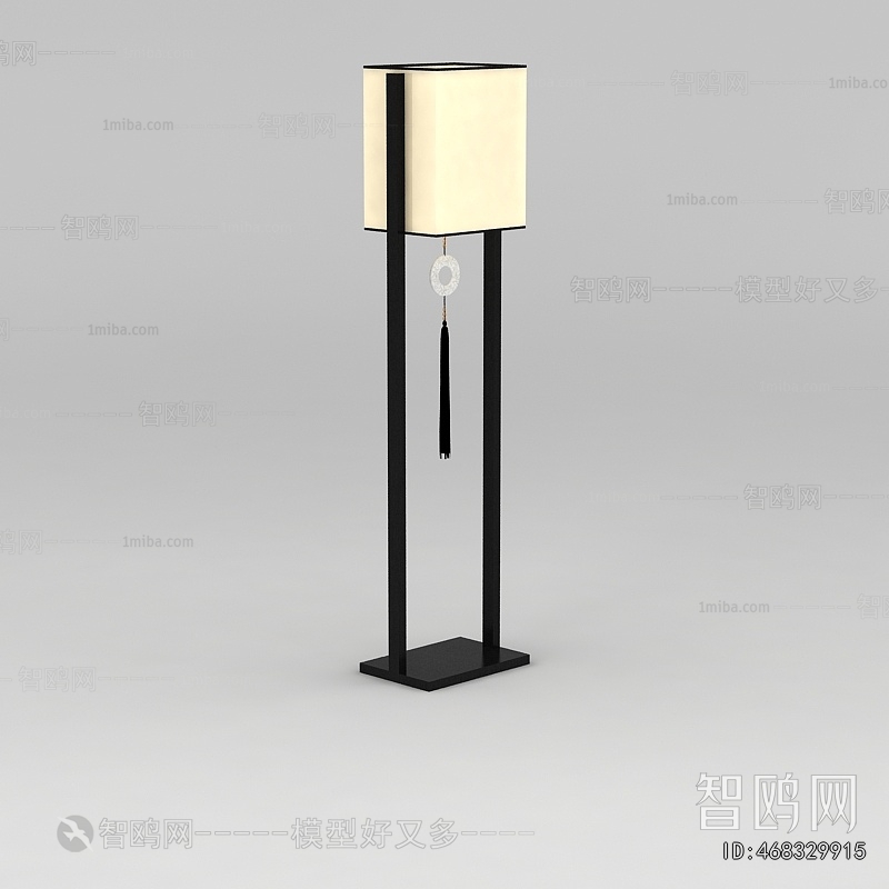 New Chinese Style Floor Lamp