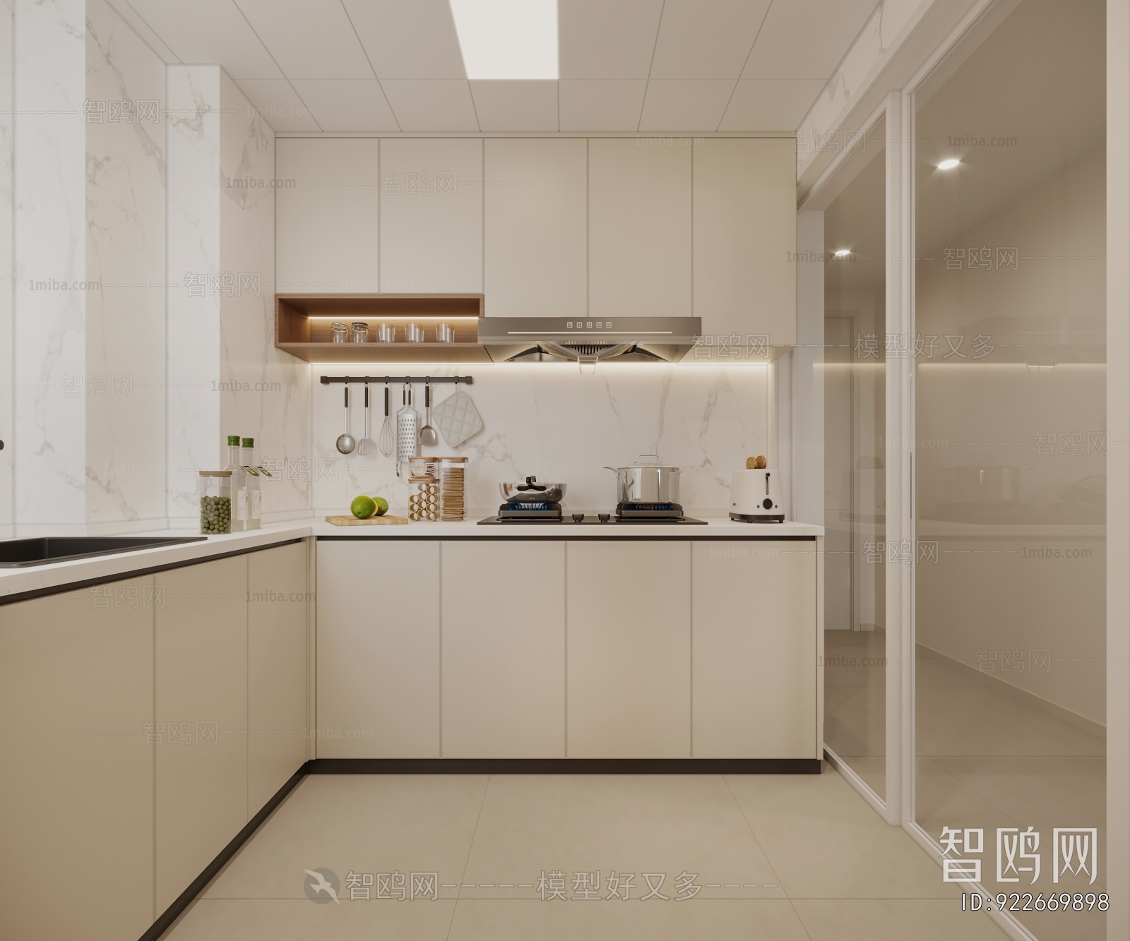 Modern The Kitchen