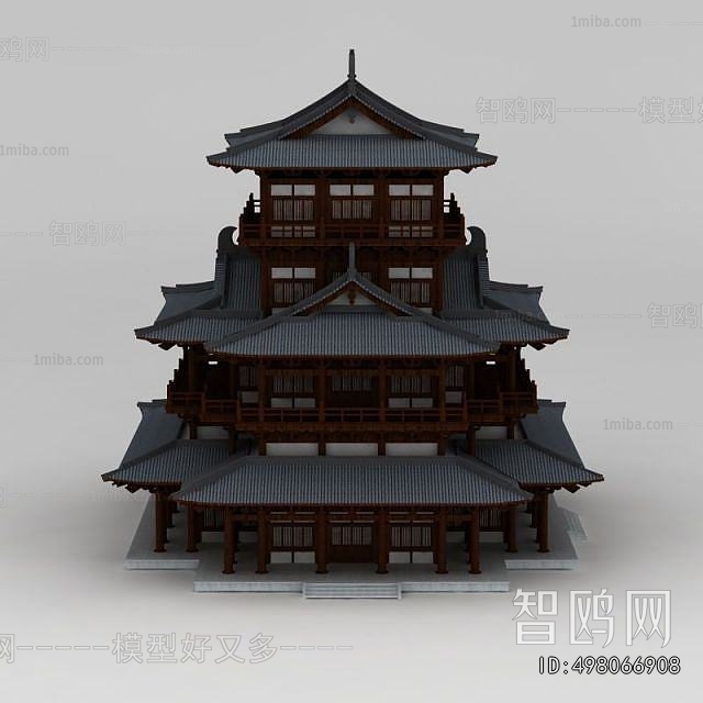 Chinese Style Ancient Architectural Buildings