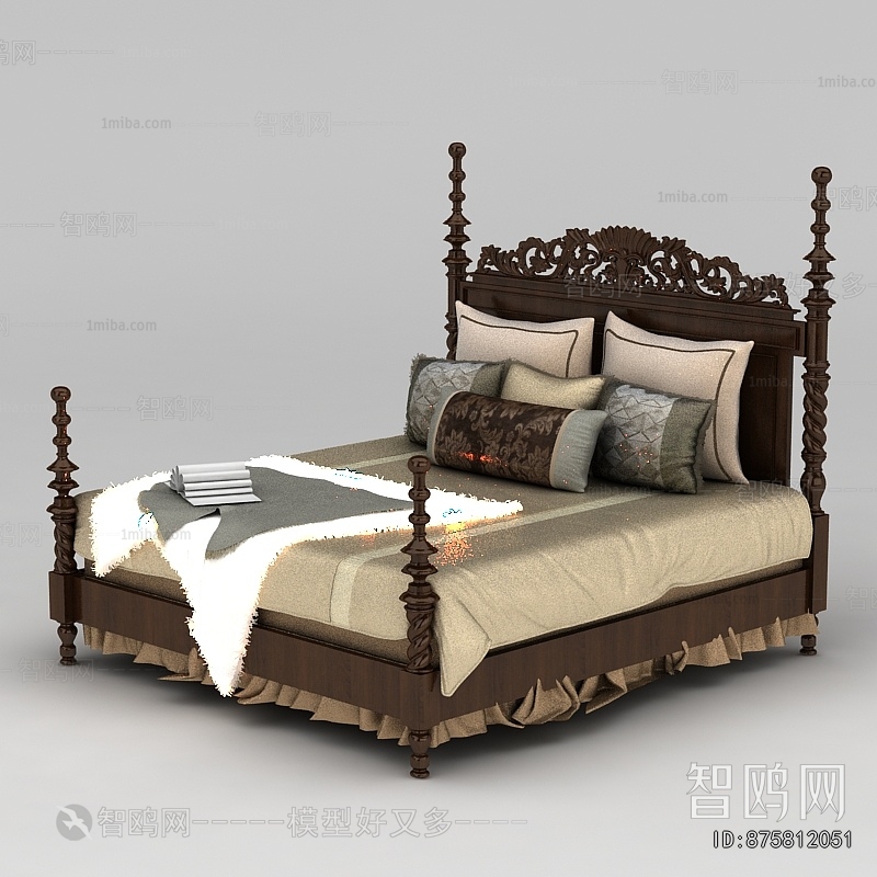 American Style Double Bed