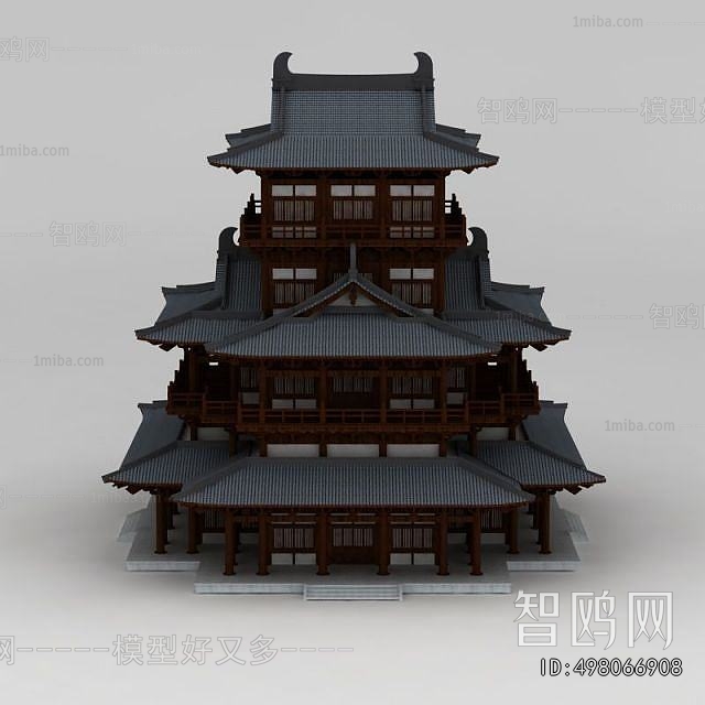 Chinese Style Ancient Architectural Buildings