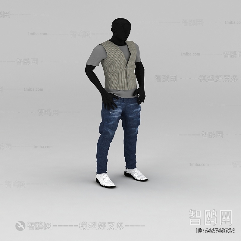 Modern Fashion Model