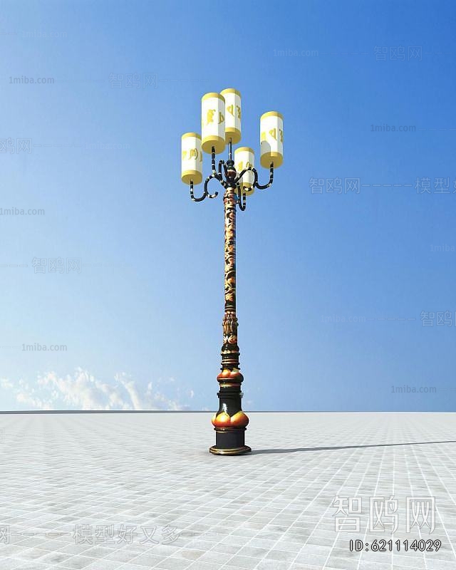 New Chinese Style Outdoor Light