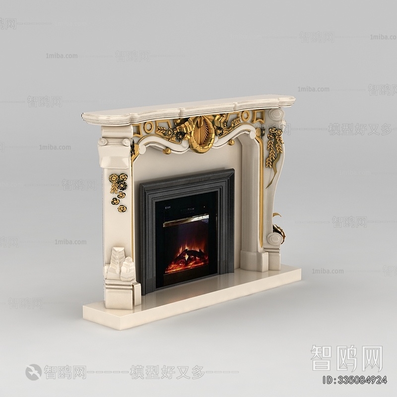 European Style Fireplace