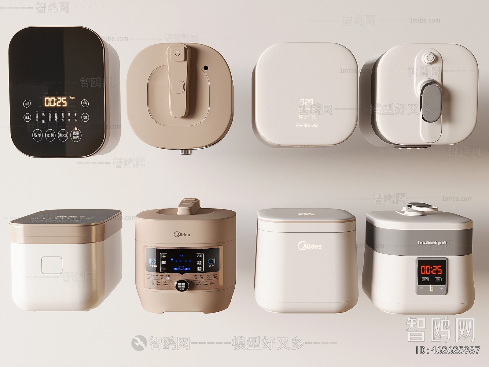 Modern Electric Kitchen Appliances