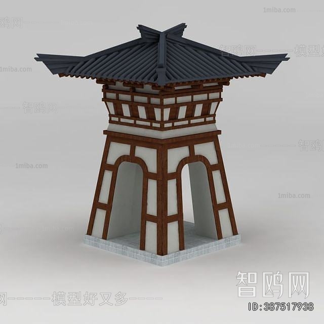 Chinese Style Ancient Architectural Buildings